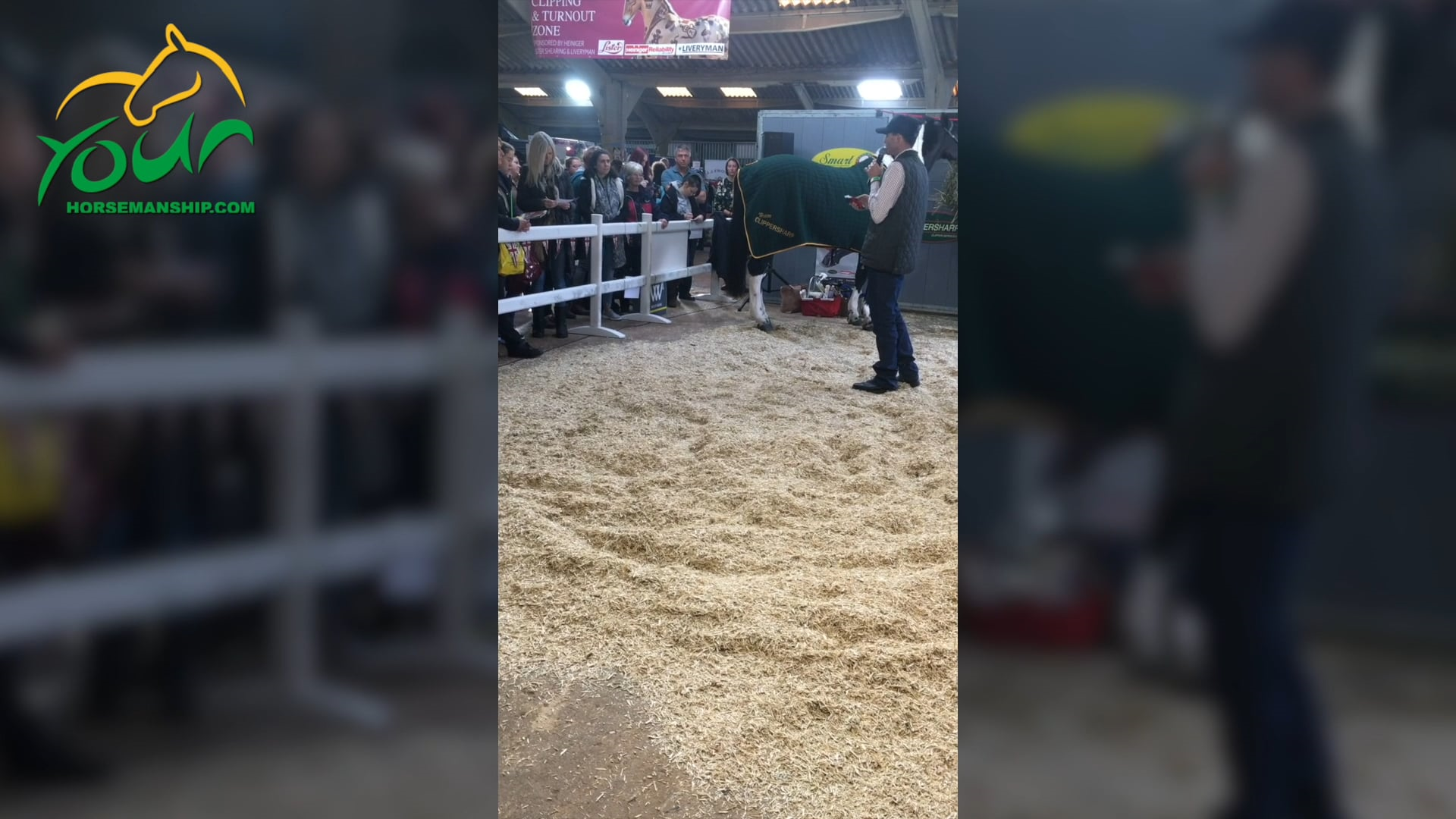 Clipping a cob that has leg mites