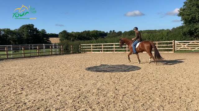 Riding over spooky objects