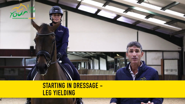 Starting in Dressage Leg Yielding with Sarah Rogers