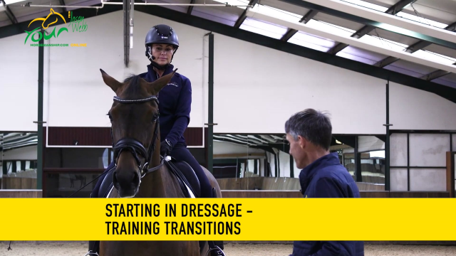 Starting in Dressage Training Transitions with Sarah Rogers
